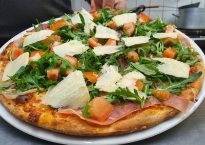 Pizza Laterne im Restaurante zur Laterne in Vörstetten